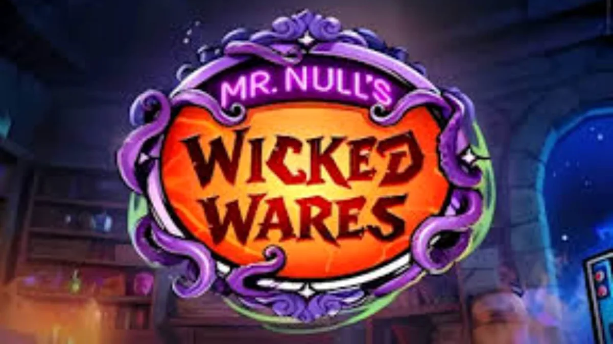 Mr Null’s Wicked Wares slot game interface with supernatural symbols